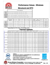 fixed casement vinyl window cross section